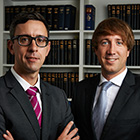 Björn Glattfeld (re) und Philip Groth