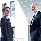Veit Voßberg und Klaus Rudolf