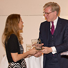 Ulrike Barth (JUVE Verlag) und Theo Koll (ZDF)