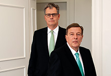 Selbstständig seit 15 Jahren: Walther Graf und Hanns W. Feigen